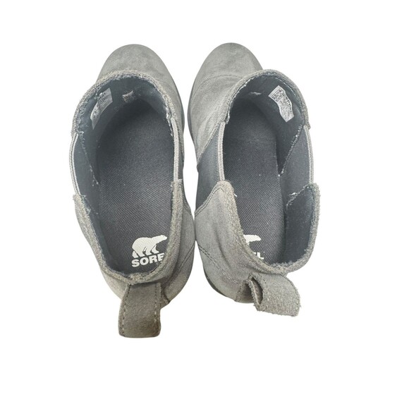 Sorel Women's Size 9.5 Evie II Chelsea Waterproof Bootie - Quarry/Grill Gray - Picture 15 of 16